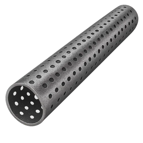 Труба нержавеющая перфорированная 25х1 мм AISI 201